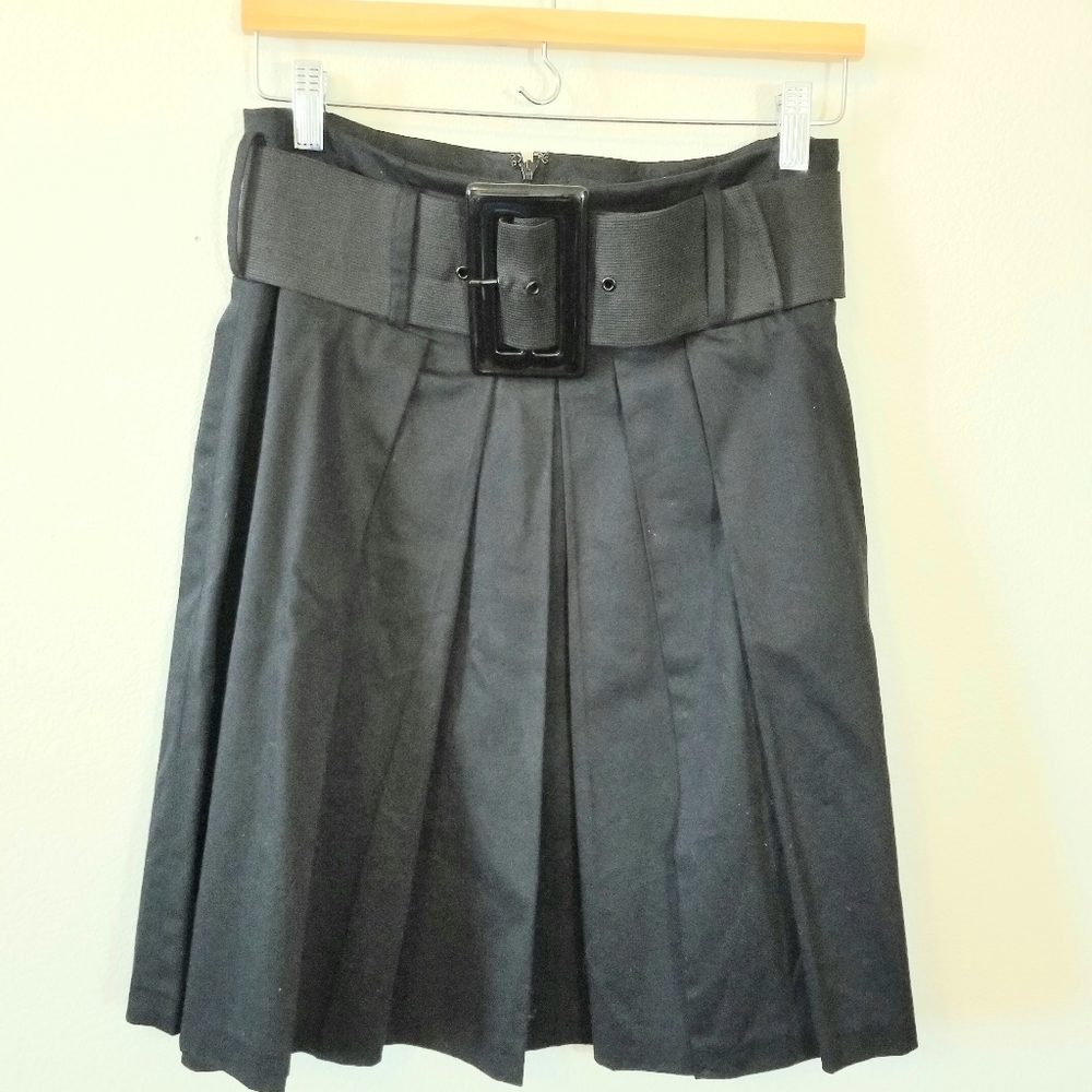 Limited black pleated skirt 6